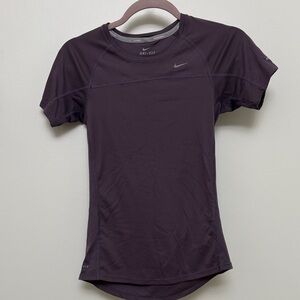 Nike Dri-FIT Dark Purple Tee